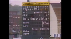 1.8K views · 18 reactions | Winston Davis batting during his Night Watchman inning vs England 1984, 4th Test. (Highlights) | Mark Azharuddin CricketnewsHistory Features | Facebook