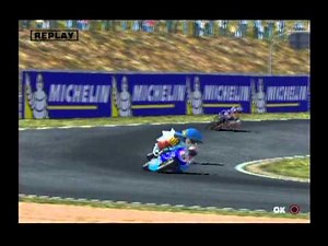 MotoGP - Klonoa, racing for the firt position, hard settings