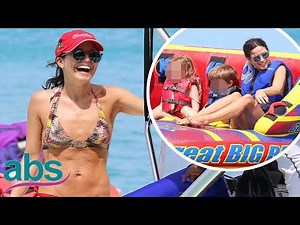 The Corrs singer Andrea Corr, 43, flaunts her abs in a skimpy bikini | ABS US DAILY NEWS