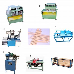 [Hot Item] Automatic Barbecue Skewers Wood Bamboo Chopsticks Making Machine Line Manufacturer