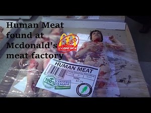 Human Meat Found in McDonald's Factory? Again !!!
