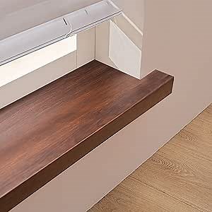 ZAQYCM Window Sill Nosing/Ledge Guard Protectors, Retro Window Sill Capping Board with Nose for Bay Window/Hotel/Porch, Kitchen Window Ledge Cover (Color : A 20cm(7.8 in), Size : B 150cm(59 in))