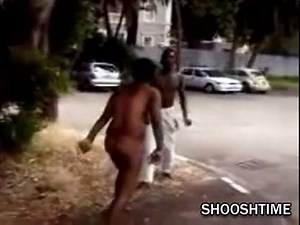 Naked crack whore arrested