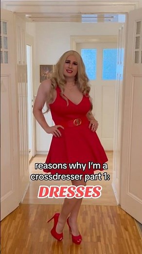 It‘s simple: dresses 👗 | #dress #mtf #crossdressing #crossdresser #drag #mantowoman #outfit