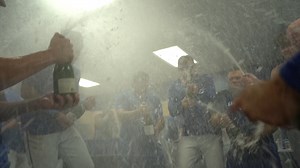 Where Jirsch goes the champagne flows 🍾 | Omaha Storm Chasers