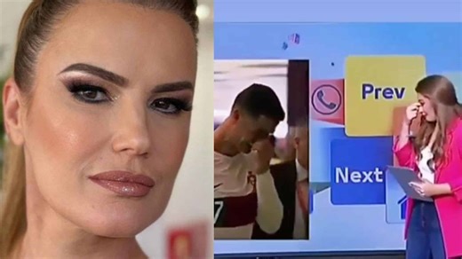 Elma Aveiro revela vídeo de jornalista "em lágrimas" por Ronaldo e é alertada: "É uma montagem"