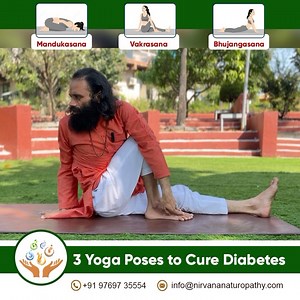 Yoga, a fundamental component of Naturopathy, We at Nirvana Naturopathy and Retreat Nasik explain numerous benefits for diabetic individuals like yoga Improves insulin sensitivity, enhances glucose uptake, reducing blood sugar levels. Simultaneously yogic kriya lowers blood pressure. Regular practice of yoga helps manage hypertension also Yoga Increases flexibility and mobility it enhances range of motion, reducing risk of complications. Some of the important yoga asanas we suggest at Nirvana na