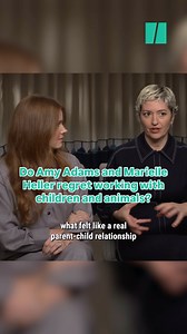 Amy Adams and Marielle Heller talk Nightbitch shoot, and how they went about working with animals and children on set #amyadams #marielleheller #nightbitch #interview #viral #movies #films #books | HuffPost UK