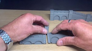 OO Gauge Retaining Walls Slopes for Model Railways - 1:76 Scale - Digital Download - Etsy Canada