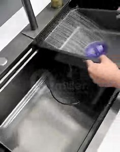 Latest Modern Kitchen Sink Available Material: Stainless steel Size : 30×18 inches / 75×45 cm Thickness: 3 mm Colour : Black 5 years warranty for all Accessories Include items: ( black Single bowl sink , Pullout sink mixer tap , under mount soap dispenser and 2 pcs flexible hose) Limited stock available Islandwide delivery available by courier service or lorry transport Contact us 0775501886 / 0775877528 wa.me/ 94775501886 | Royal Bath Pvt Ltd