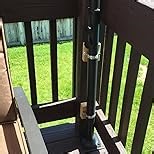 ABCCANOPY 10FT Cantilever Patio Umbrella with base included, 360° Rotation Outdoor Offset Umbrella Bonus Fix Frame & Weights Bag for Backyard, Deck, Poolside (Light Beige)