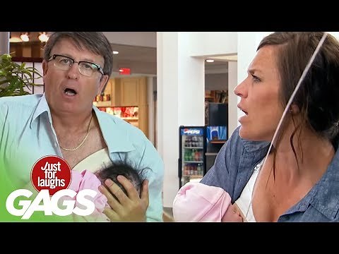 Breastfeeding In Public | Best Of Just For Laughs Gags