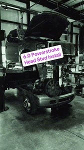 Ford 6.0 Powerstroke. Head stud install. #powerstrokediesel #beef #dieselmechanic #idkwhatimdoing #Ford #mechaniclife #dieseltrucks #dieselpower #diesel | Brody Follis
