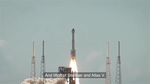 NASA Starliner Crew Flight Test Launch Highlights | Boeing FriendsofNASA.org: Take a closer look at the Boeing Starliner's NASA Commercial Crew launch earlier today, June 5, 2024, atop a United Launch Alliance Atlas V rocket. Starliner is now on its way to the International Space Station with astronauts Butch Wilmore and Suni Williams on board. Soon, the spacecraft will dock, the hatches will open, and the International Space Station crew will welcome them to their home on orbit. For more info o
