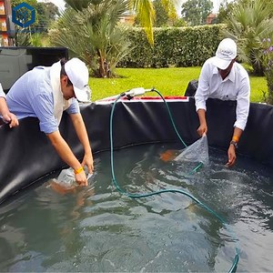 [Hot Item] 500 Micron Plastic Geomembrane Sheet for Sea Water Shrimp Pond Project