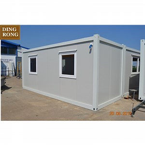 [Hot Item] Steel Frame Flat Roof Modular Manufacturer Container House Prefab