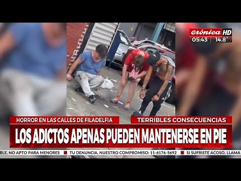 Xilacina, la droga "zombie" que hace estragos entre los jóvenes