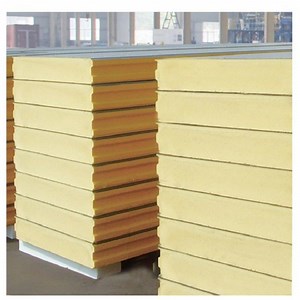 [Hot Item] Factory Price PU/PIR/EPS/Rock Wool Fireproof Steel Sandwich Panel for Wall Panel/Roof Panel/Warehouse