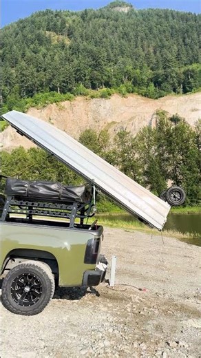 Built a custom boat loader for my truck! #Boats #Fabrication #Boating