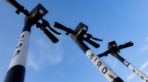 Electric scooter company Bird sets up shop in Old Town