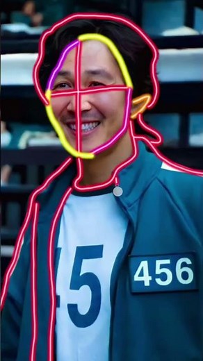 How to Draw Gi-Hun Player 456 from squidgame 2 #ardrawing