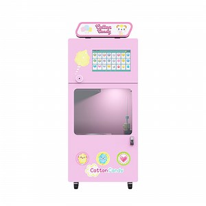 [Hot Item] Pink Electric Sugar Cotton Candy Floss Machine Customized Snack Equipment