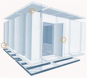 [Hot Item] Food Warehouse Storage Cool Room, Chiller Room, Cold Room Freezer