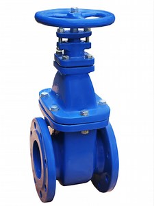 [Hot Item] Gear Operated Solid Wedge Non Rising Stem Gate Valve