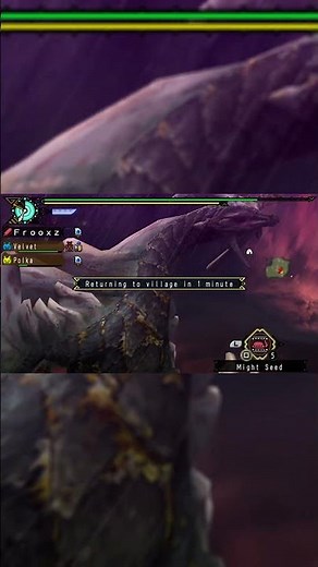 Polka Giving Emotional Support | Monster Hunter Portable 3rd (PSP)