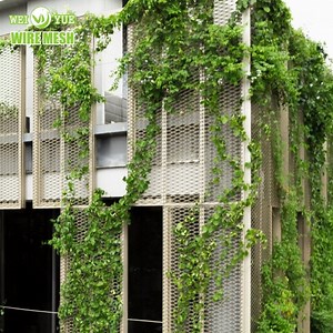 [Hot Item] Diamond Hole Expanded Metal Mesh Plate Expanded Metal Steel Sheet for Green Wall
