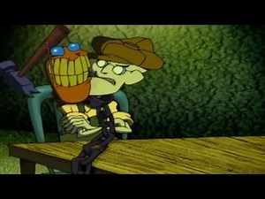 Courage The Cowardly Dog: Eustace scream like a Horror Movie Women Ending