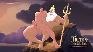 King Triton X Prince Eric