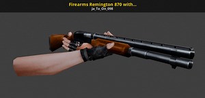 Firearms Remington 870 with custom anims Mod for Counter-Strike: Condition Zero | CS:CZ Mods