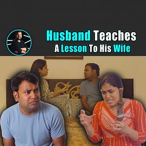 2.4M views · 10K reactions | See how this husband teaches a lesson to his wife by asking her permission for everything. Being married doesn't mean sacrificing personal lives, but rather finding a healthy balance between togetherness and individuality. | Rohit R Gaba | Facebook