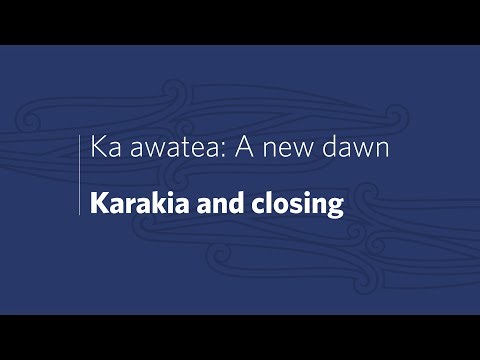 PMMRC webinar 2023: Karakia and closing