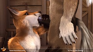 Fox In The Stable (Taurin Fox) 4K Upscaled