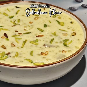 Sabudana Kheer Recipe | How to Make Traditional Indian Sago Pudding #sabudanakheer #dessert #recipes #indiancuisine | Cook with Judy & Flo