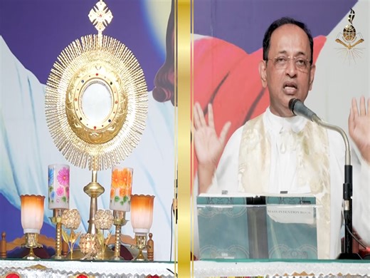 1.4K views · 36 reactions | Adoration & Daily Mass | 04-04-2024 | Divine Call Centre, Mukli | Divine WORD | Facebook