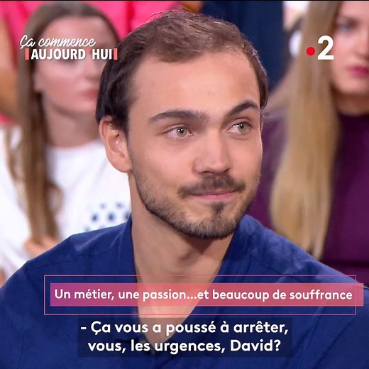 635K views · 3.7K reactions | Aide-soignant par passion, il a fait un burn out et a dû renoncer à son rêve. Aide-soignants, médecins urgentistes, infirmiers, ils se confient sur les malheurs qui se cachent derrière leur métier, sur France 2. | Ça commence aujourd'hui | Facebook