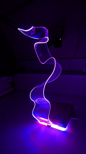 My full process #plexiglas #lightartist | Hazer