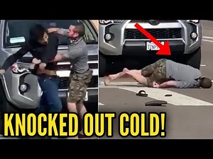 BULLY GETS KNOCKED OUT COLD!