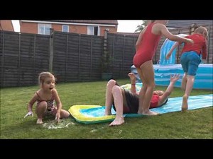 Slip 'N Slide Fun with the Kids