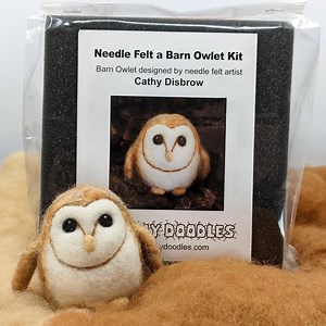 Needle Felt Barn Owlet Kit: Beginner DIY Craft - Etsy Canada