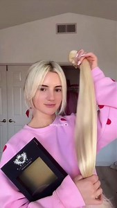 1.9K views | Bubble braids just got an upgrade! @shestyledwhat uses our Luxurious range clip in extensions to add thickness and length to her Spring style. Seperating the hair into three ponytails and tying at equal sections achieves this pretty, voluminous bubble effect. Finish the look with bows for a feminine touch. Wearing the shade Hollywood Blonde, length 24 inches. Shop the look: https://ow.ly/ekHH50Rygue  | Official Foxy Locks Extensions | Facebook