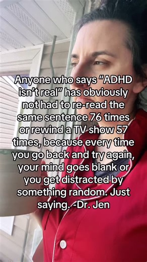 Just my neuropsychologist self hot-take. Do you have to rewind shows like as nauseam? Sames. Oh well, there could be much worse things. Follow @adhd_with_drjen Follow @adhd_with_drjen Follow @adhd_with_drjen SurThriving With You, XO, Dr. Jen #adhd #adhdawareness #neurodivergent #meme #memesquad #adhdproblems #awareness | Dr. Jen Wolkin: Neurodivergent Neuropsychologist