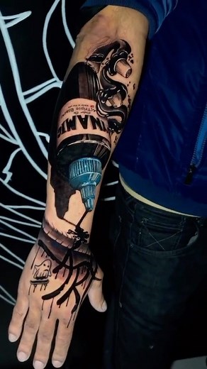 Can’t get enough of these Dynamic Color product tattoos. So flattering and humbling to see, especially when the work is this fucking amazing! Keep ‘em coming!🙏🏻🖤 #dynamic #dynamicink #dynamicblack #dynamiccolor #dynamic #dynamicink | Dynamic Color Co.