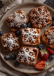 Snowflake French Toast Bites – Easy Winter Breakfast Recipe PDF (10 Minutes) - Etsy Canada