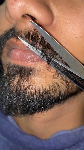 #reels #salon #short #viralvideos #haircut #viral #beard #beardstyle #reelsvideo #hairtutorial | Shah Jahan