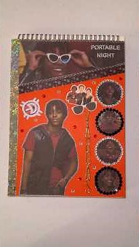 VARGAS SCRAPBOOKING🖤❤️🩶 #zombies4 #vargas #mekonnenknife #vampire #disneychannel #scrapbooking #fy