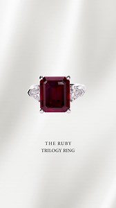Introducing the radiant gemstone of July, RUBY - the gem of passion, sensuality, and vitality. Discover the allure of our magnificent Ruby Diamond Trilogy Ring, designed to captivate hearts with its irresistible charm. Let the vibrant beauty of Ruby light up your spirit and embark on a journey filled with enthusiasm, passion and new beginnings. | Malvensky | Facebook
